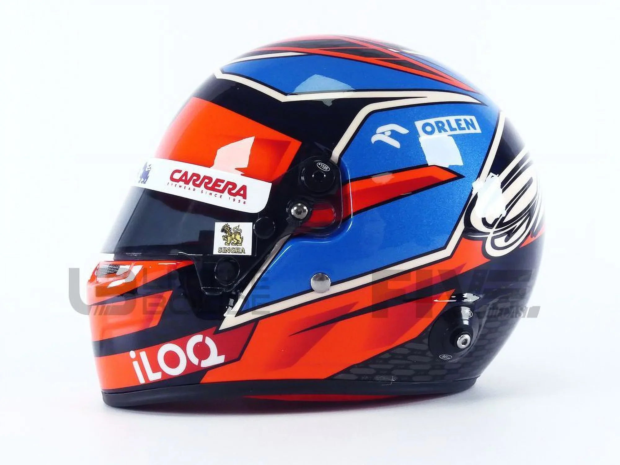 MINI HELMET 1/2 - CASQUE Kimi Raikkonen - Alfa Romeo Racing 2021