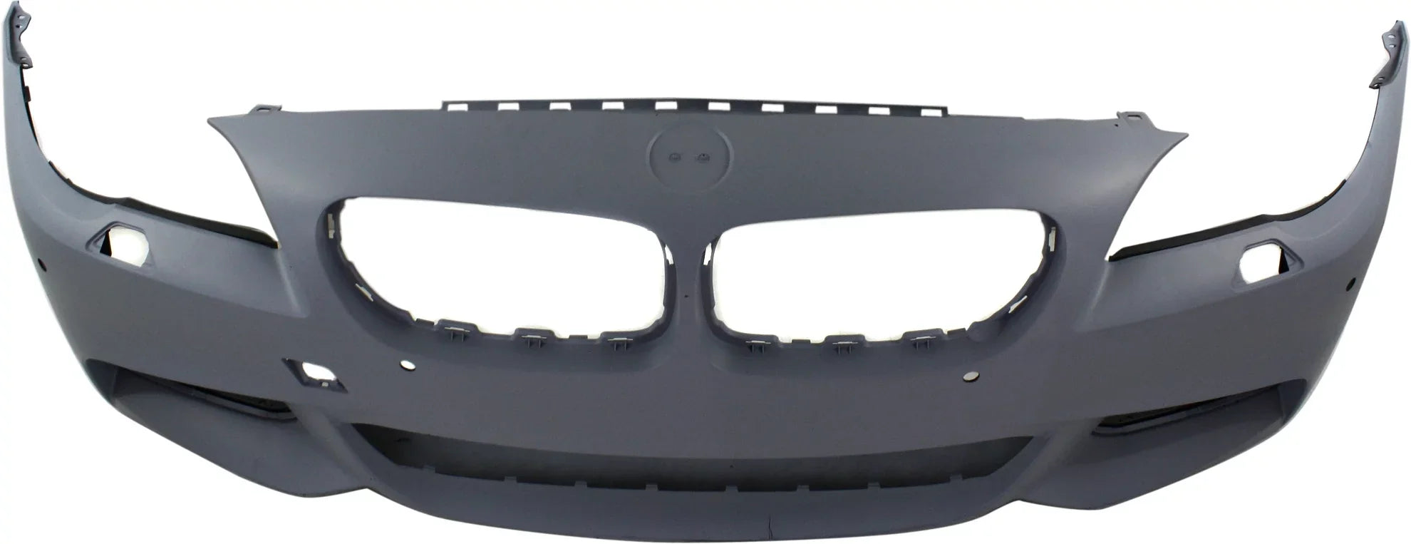 Front BUMPER Shield Matching For BMW 5-Series 2011-2013 Primed with M Pkg with PDC Sensor Holes with Side View Camera Sedan