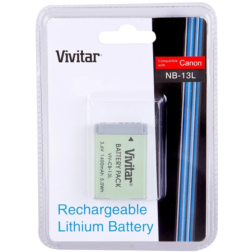 Vivitar LI-ON Battery for Canon NB-13L 1400MAH - VIV-CB-13L