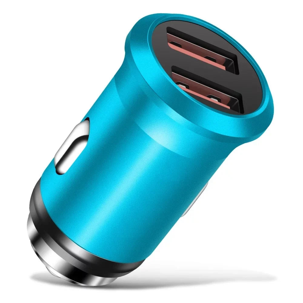 10-Pack Dual USB Ports Car Charger Adapter for iPhone 6 6S Plus SE 7 7+ XS X XR XS Max 8 8+ iPad Mini Air Pro, Samsung Galaxy S9 S8 S10 S10e S10 Plus Tab S7 S6 S5 Note 9 8 5 LG Smartphone Android