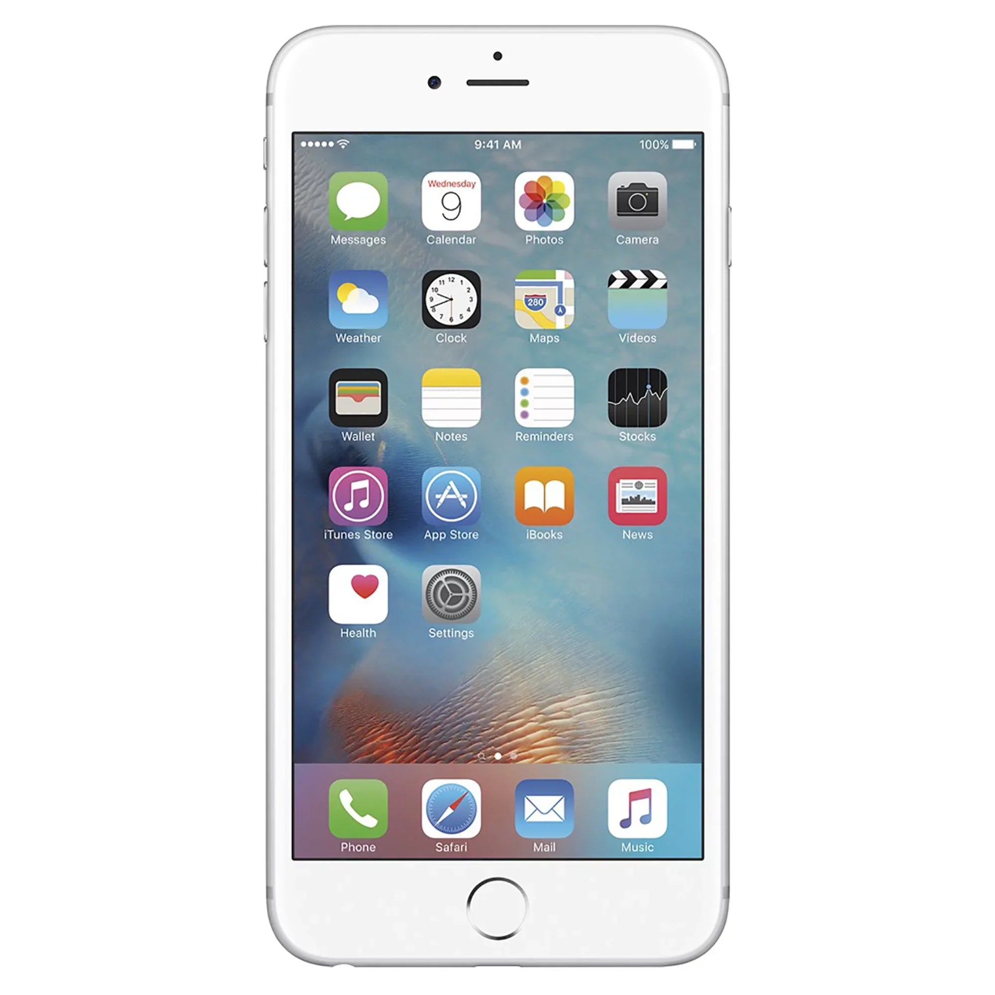 Restored Apple iPhone 6s Plus 64GB Unlocked GSM 4G LTE Dual- Phone w/ 12MP Camera - Silver (Refurbished)
