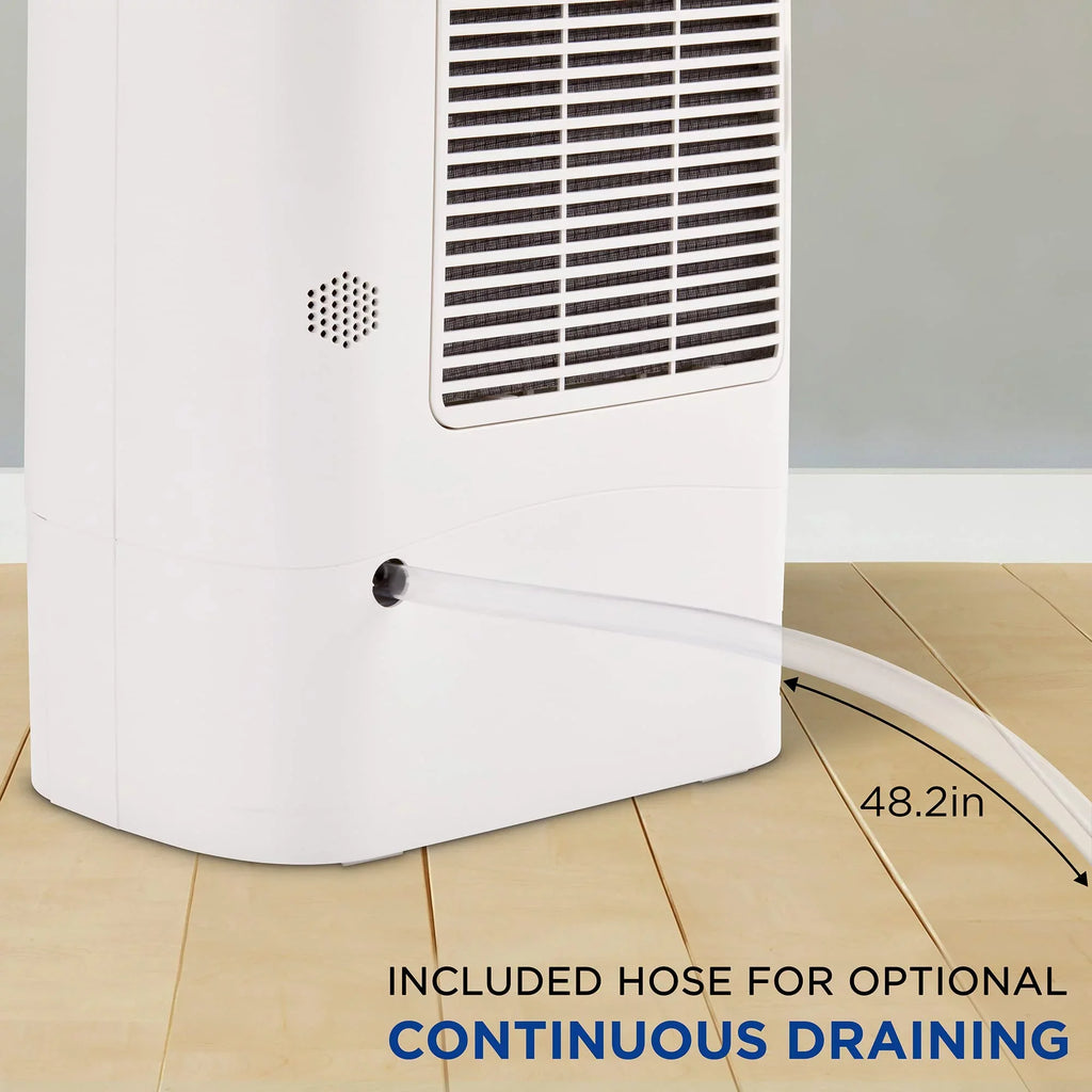 Ivation 19 Pint, 410 Sq/Ft, Wifi Dehumidifier W/ Drain Hose & Smartphone Control
