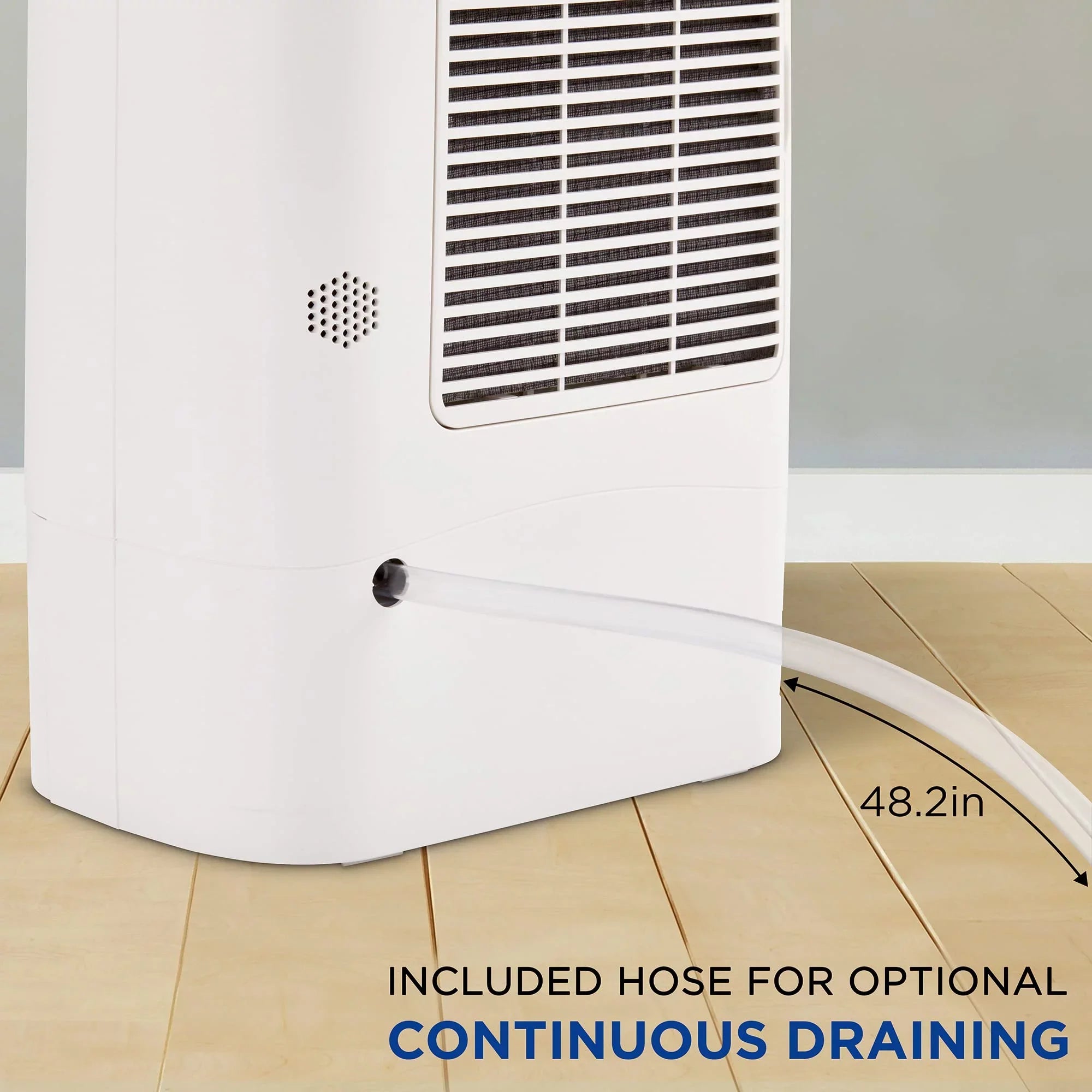 Ivation 19 Pint, 410 Sq/Ft, Wifi Dehumidifier W/ Drain Hose & Smartphone Control
