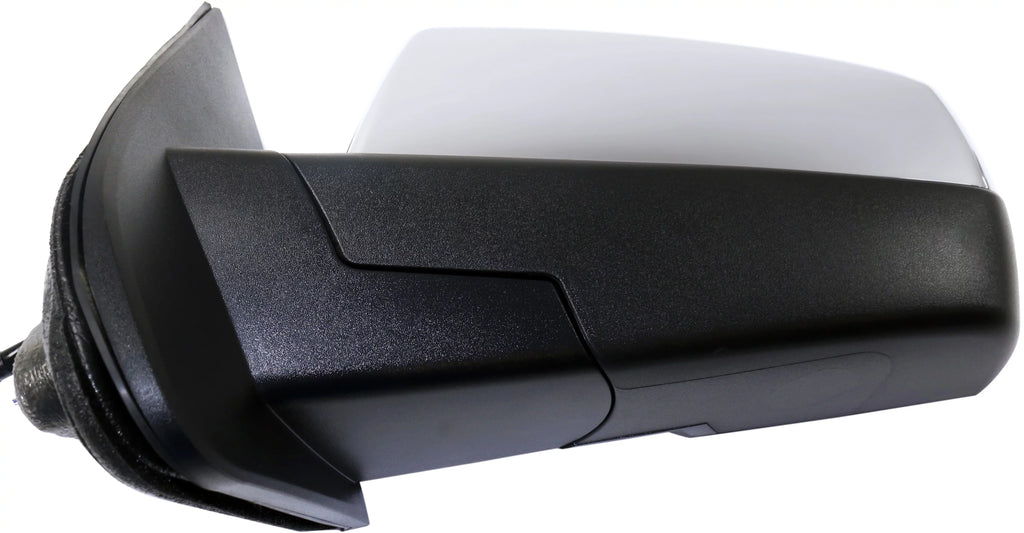 Mirror Suitable With 2015-2018 GMC Sierra 2500 HD Chevrolet Silverado 3500 Left Driver Side Heated Chrome Kool-Vue