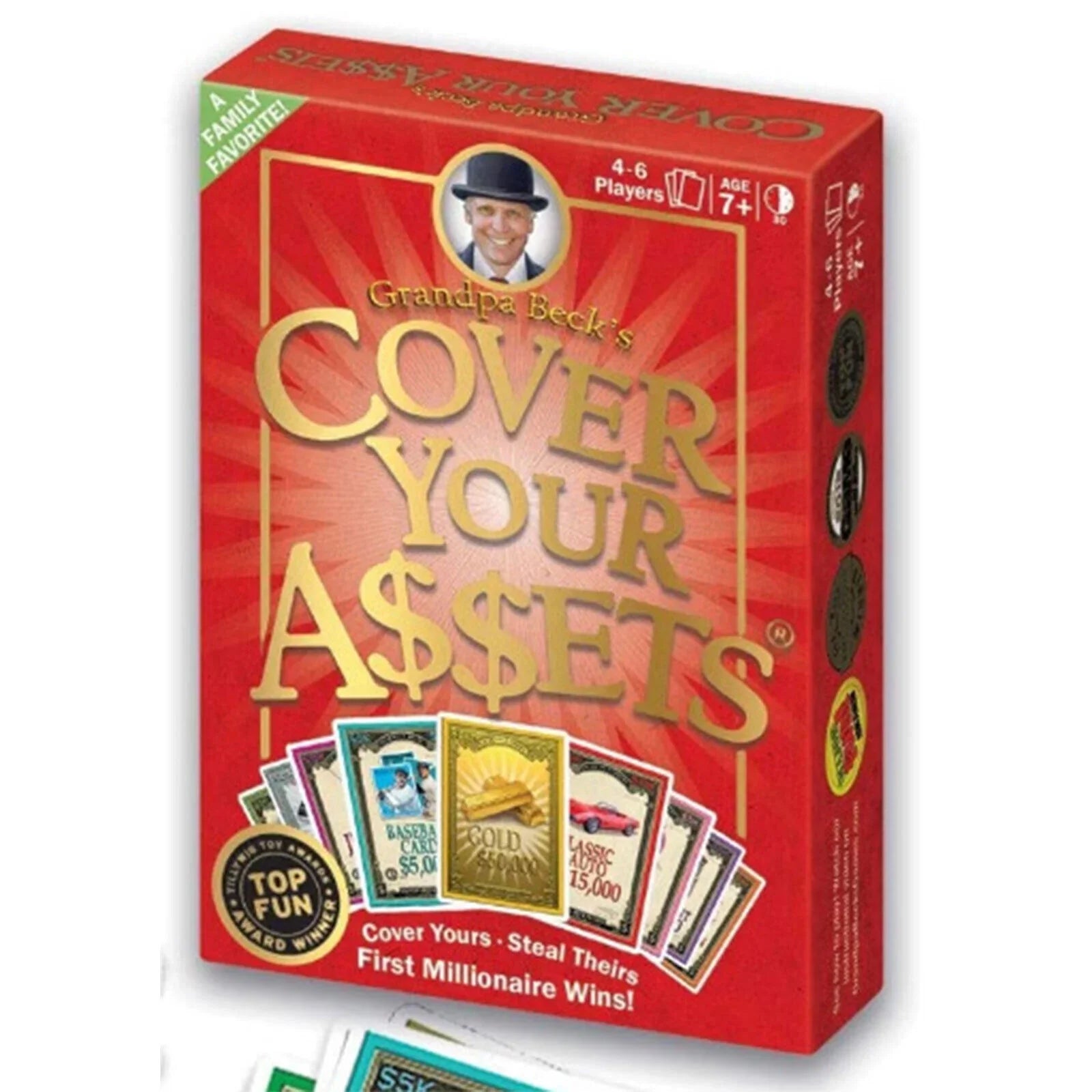 Grandpa Becks Wrap Your Assets Card Game Fun Family-Friendly Set Collecting Toy