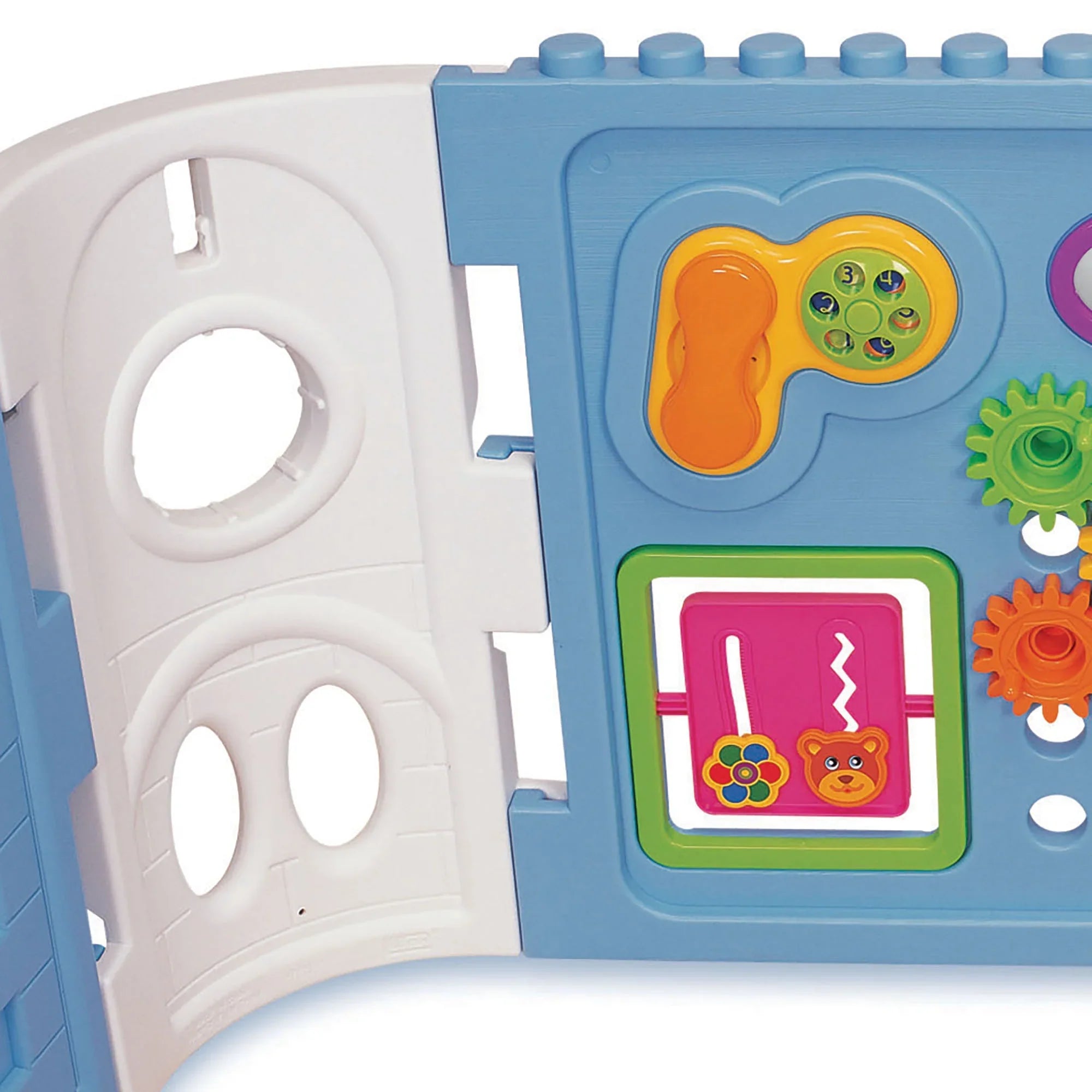 Interactive Baby Center, Enclosed Baby Center that Keeps Baby Safe While Leraning, Ages 1+