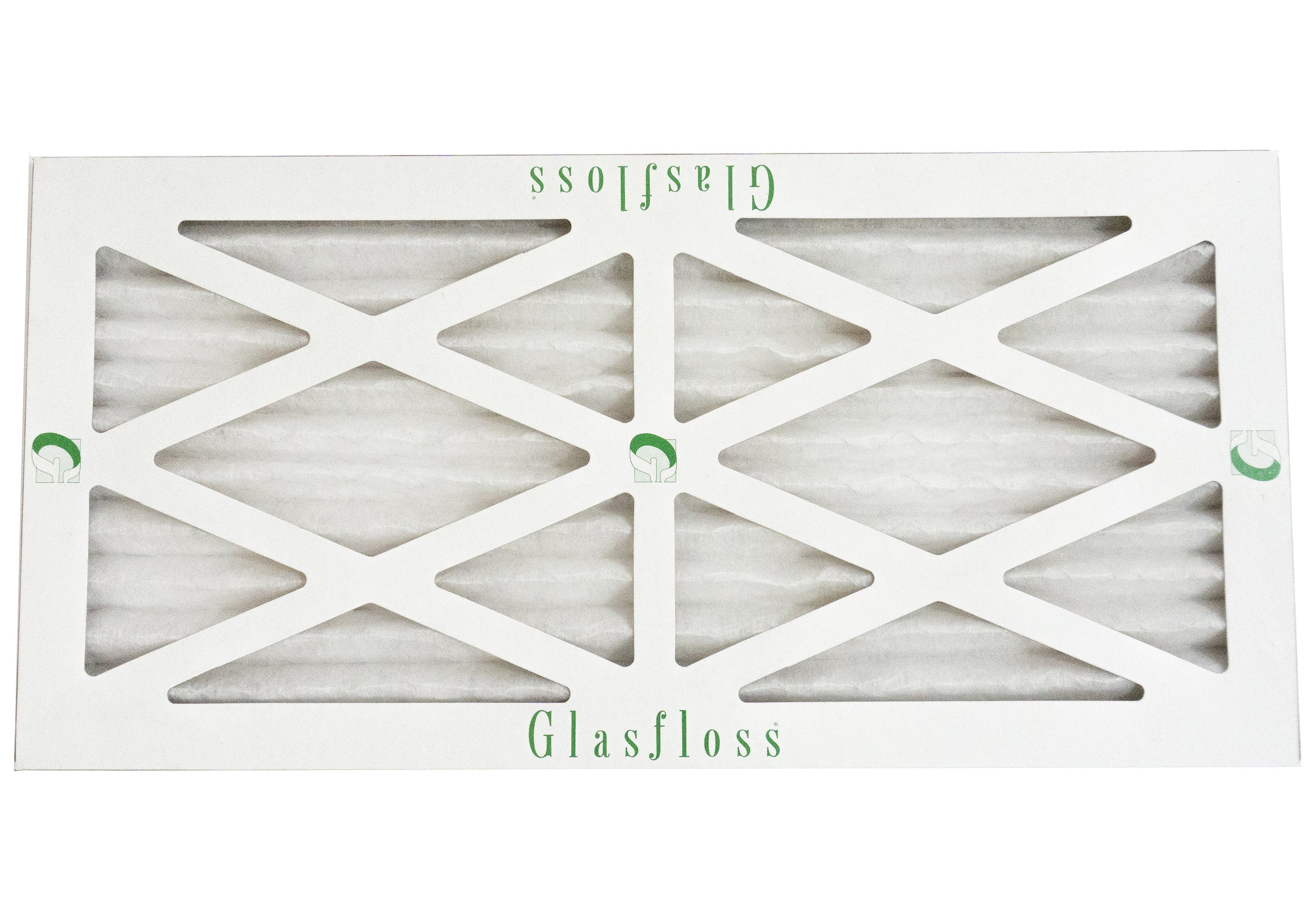 Glasfloss 13x20x1 - MERV 10 -Qty:4 - Furnace Air Filter - Made in USA (Actual Size: 12.5 x 19.5x7/8 inch)