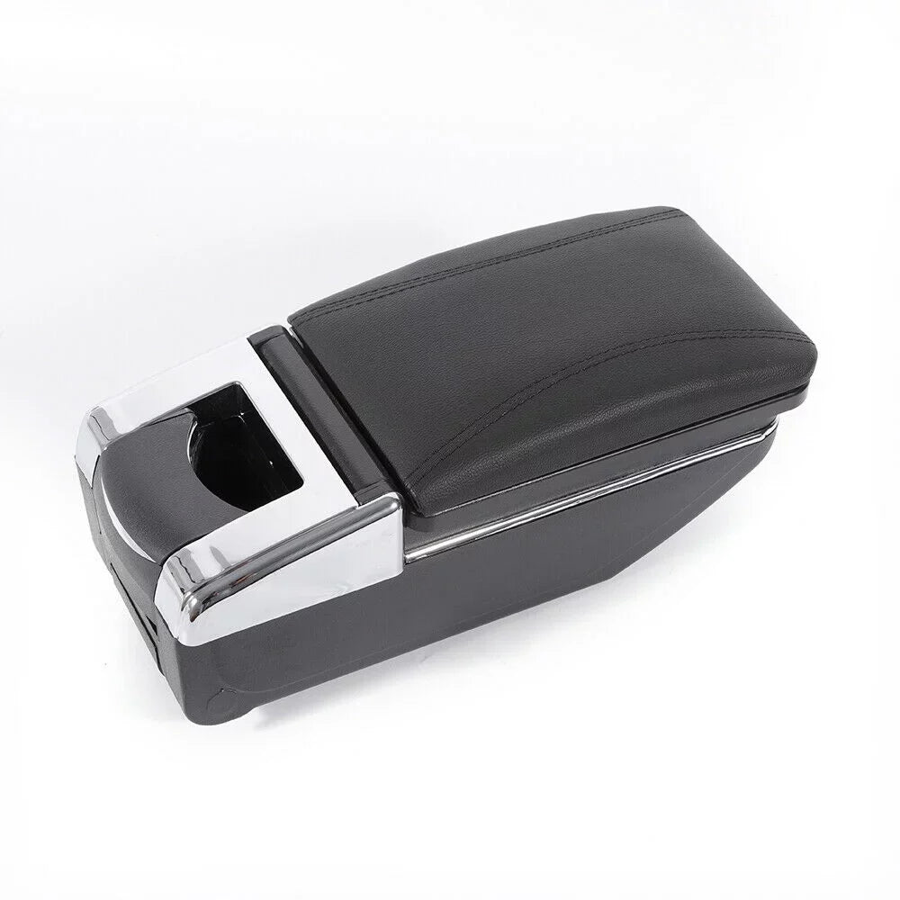 Nissan Storage Box Armrest Can Rotate For Nissan Versa 07-11 Armrest Center Console Storage Box Arm Rest Cup Holder US