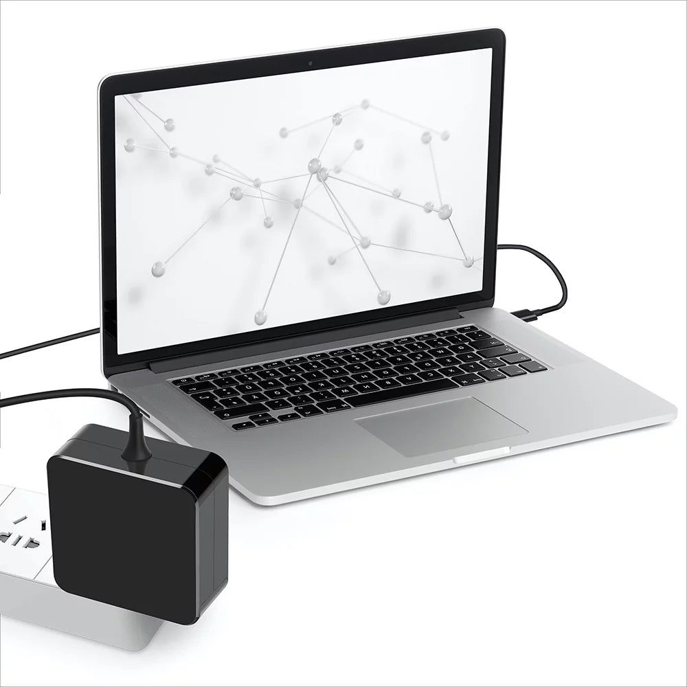 Aprelco Black 65W USB Type-C AC Adapter Charger Matching with Lenovo 100e Chromebook 1st Gen Type 81ER