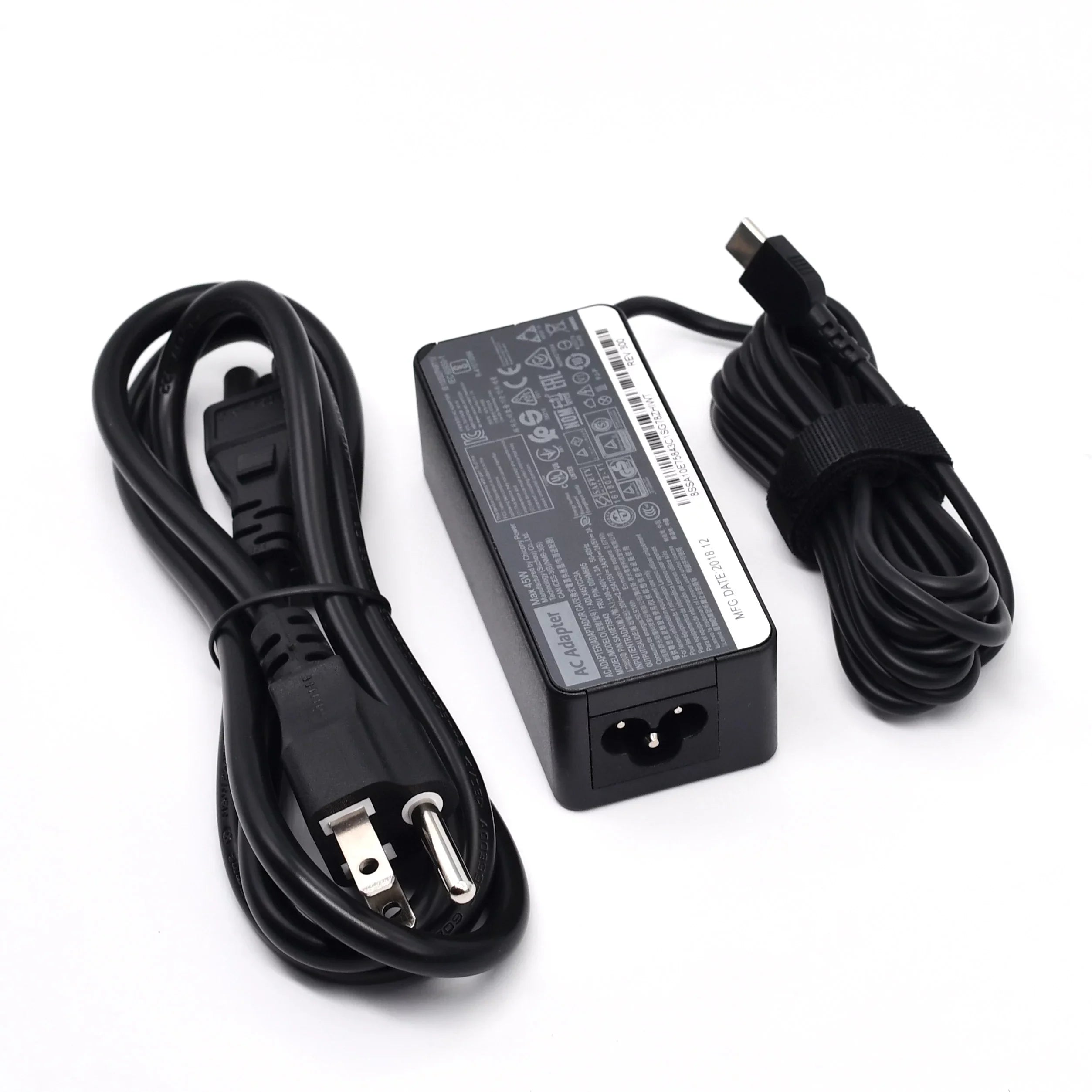 45W USB-C Adapter Charger for Lenovo Yoga 910-13IKB Glass 80VG