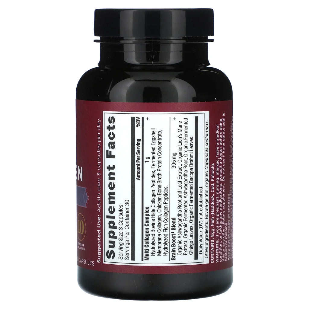 Ancient Nutrition Multi Collagen Brain Boost 90 Caps