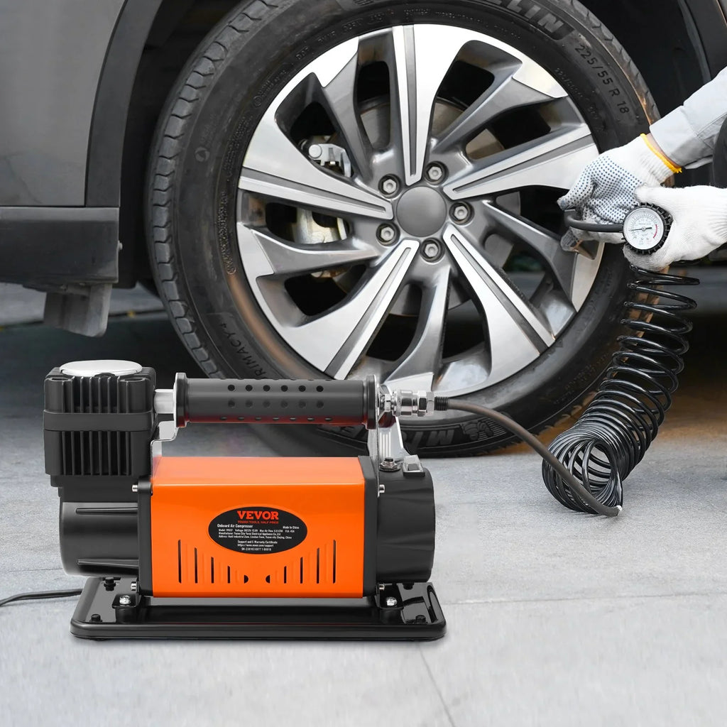 VEVOR On-Board 12V Air Compressor, High Performance Universal, 150PSI 6CFM