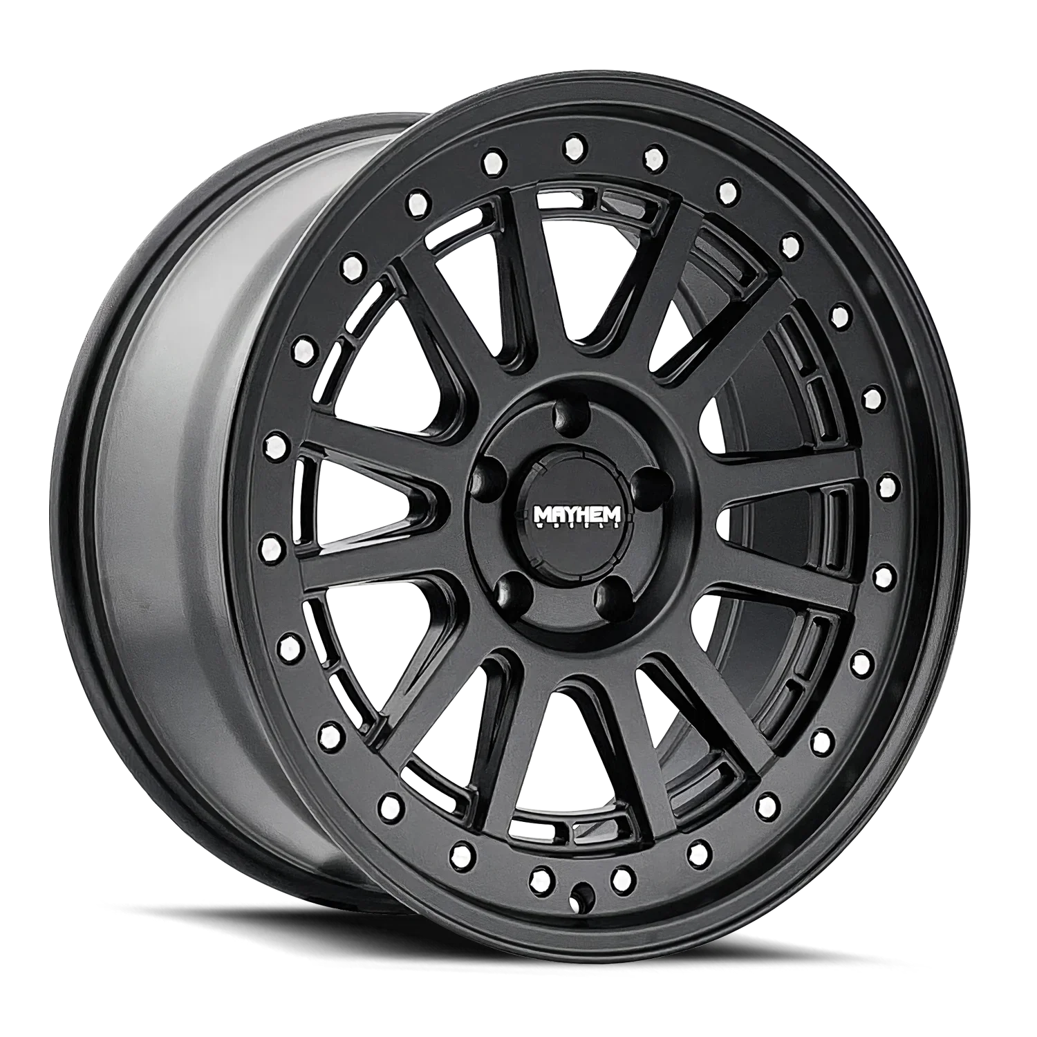 18x9 Mayhem Compass Matte Black Wheel 5x5 (0mm)