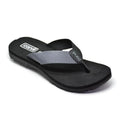 Carvil Sandals 5B.RVE.001.13.41 Revelio Men Beach Flip Flop Sandals, Black & Navy - Size 41