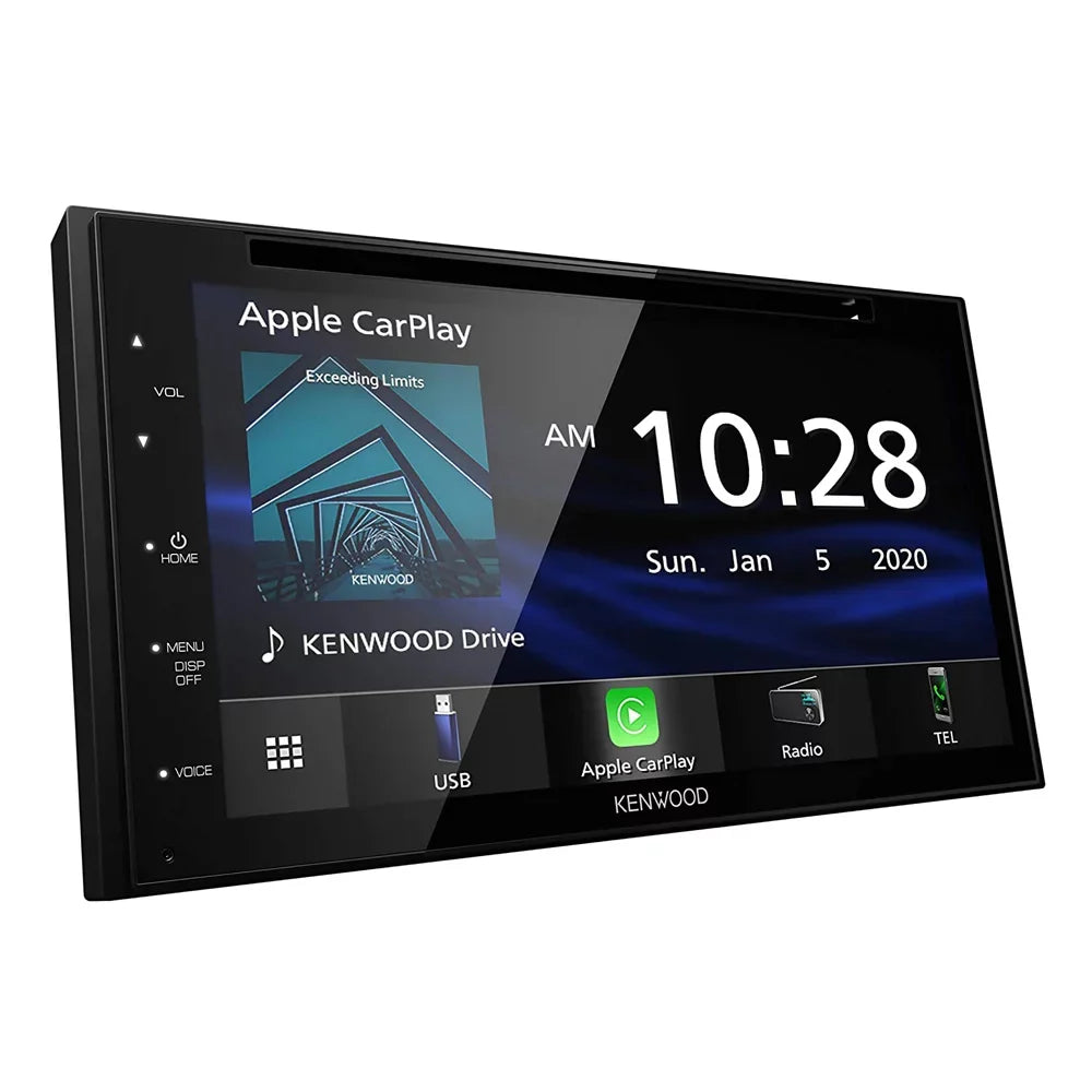 New Kenwood DDX57S 6.8 Inch DVD Receiver and CMOS-130 Universal Rear View Camera