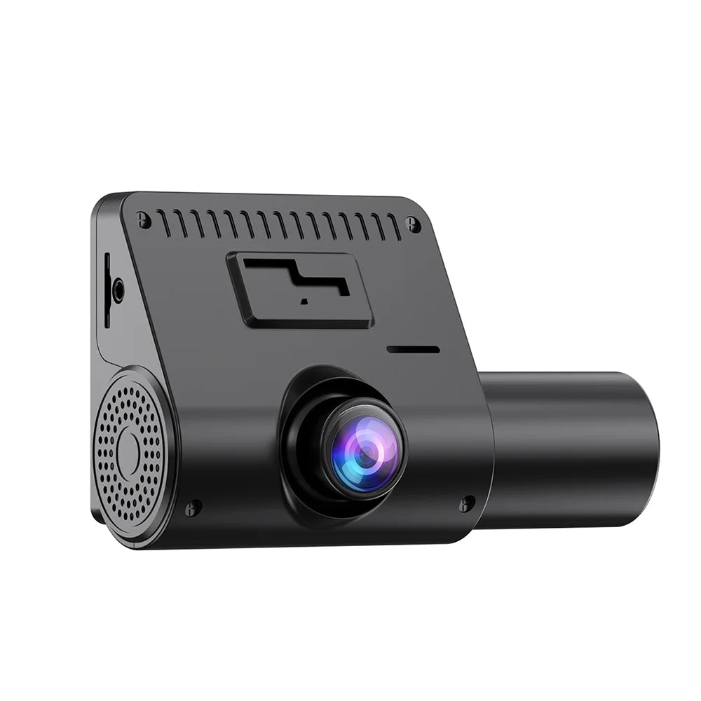 Pinnaco Dash Camera,Inside Rear Camera Dashcam Support 3-Lens Inside Rear Cam DVR Dash Camera Inch Screen 1080P DVR Dash Camera 2 Inch DVR 3-Lens 1080P 3-Lens 1080P Dash Nebublu