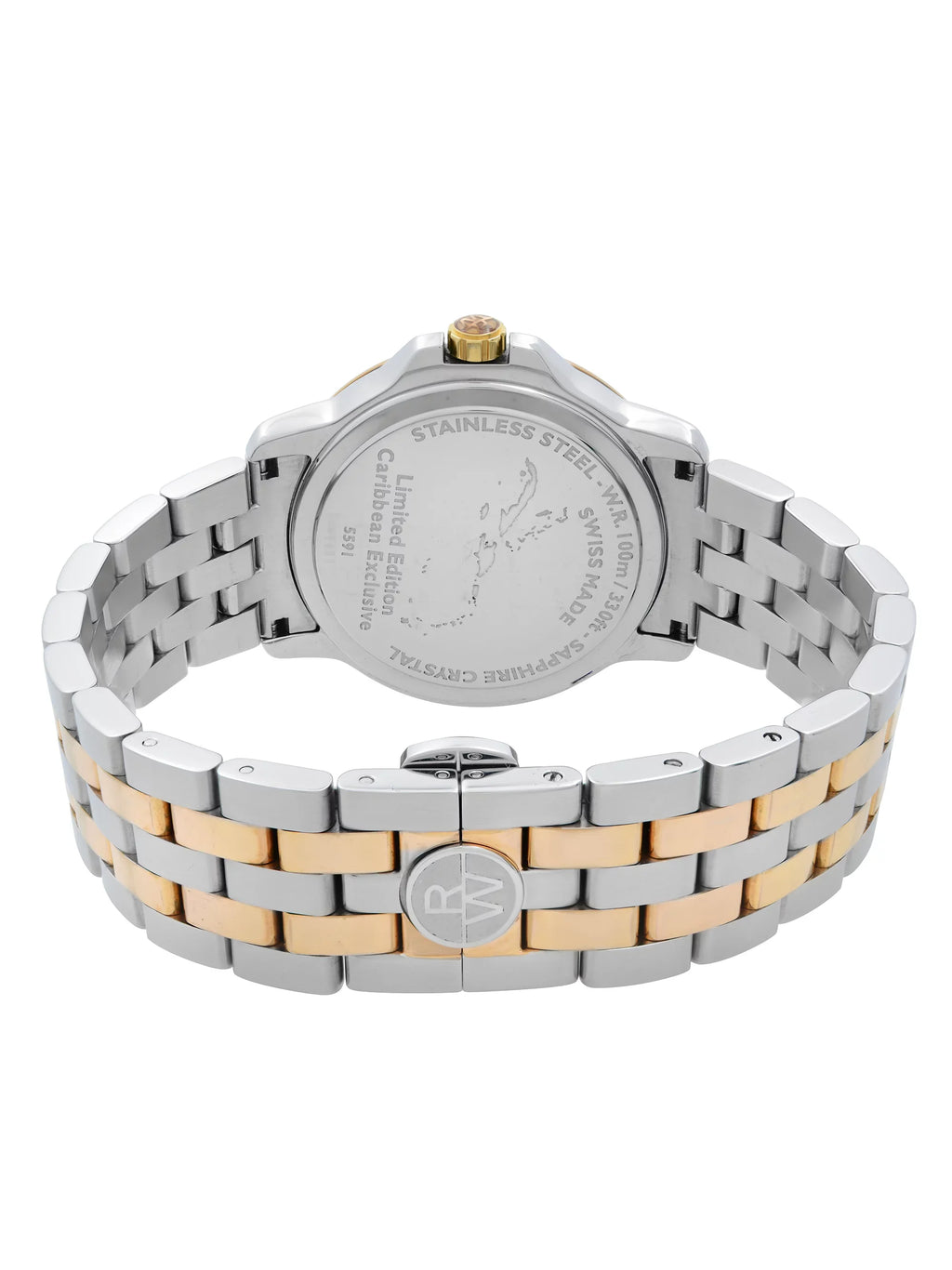 Raymond Weil Tango Caribbean Exclusive Steel Quartz Mens Watch 5591-SB5-CARAB Pre-Owned