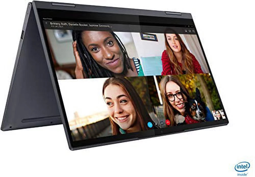 2022 LENOVO Yoga 7i 2-in-1 Laptop 14 inch FHD Touchscreen EVO Platform 11th i7-1165G7 Iris Xe Graphics 12GB DDR4 512GB SSD WI-FI 6 Thunderbolt 4.0 Backlit KB with Fingerprint Windows 10