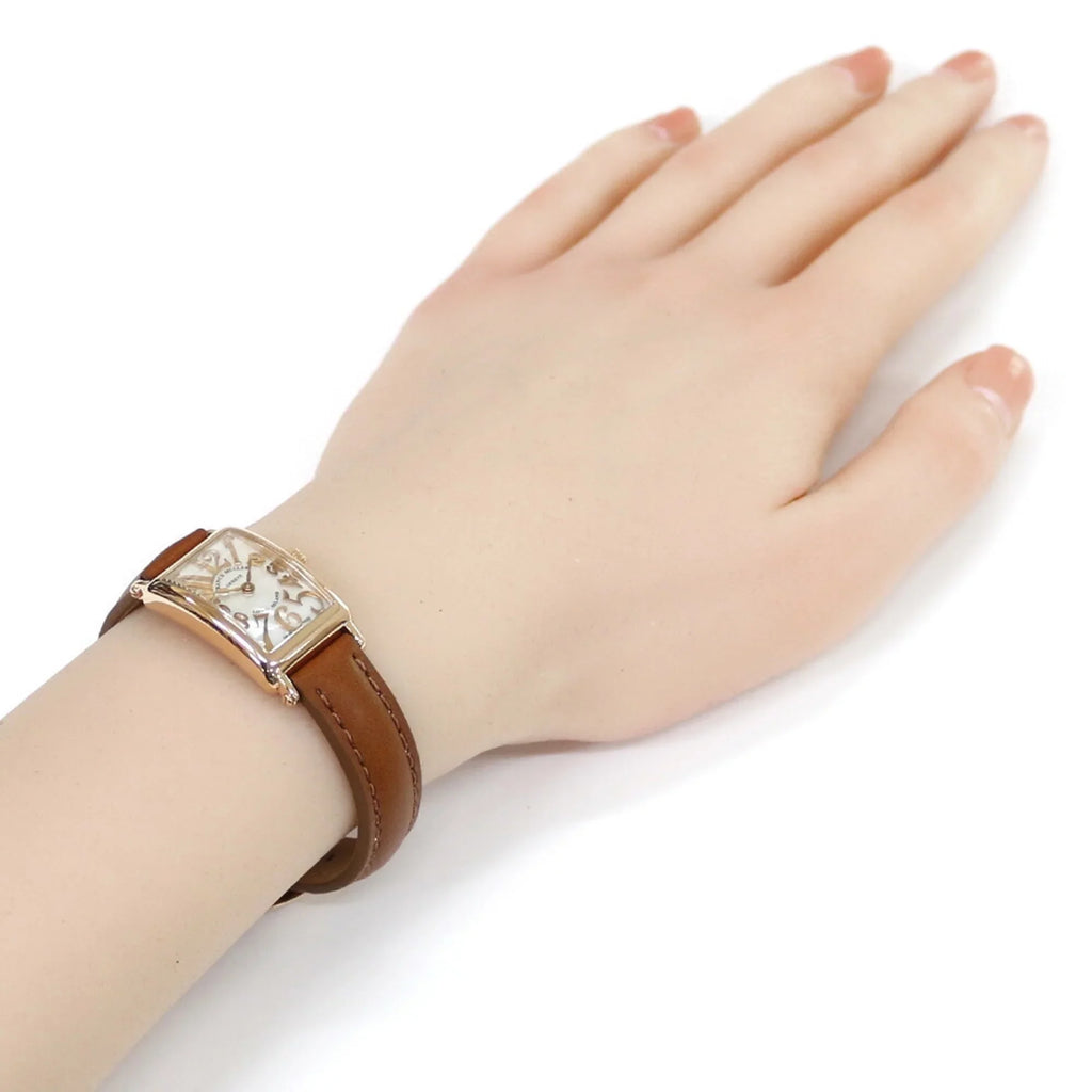 Pre-Owned Franck Muller FRANCK MULLER Long Island Watch K18PG 802 MOP2 Ladies (Good)