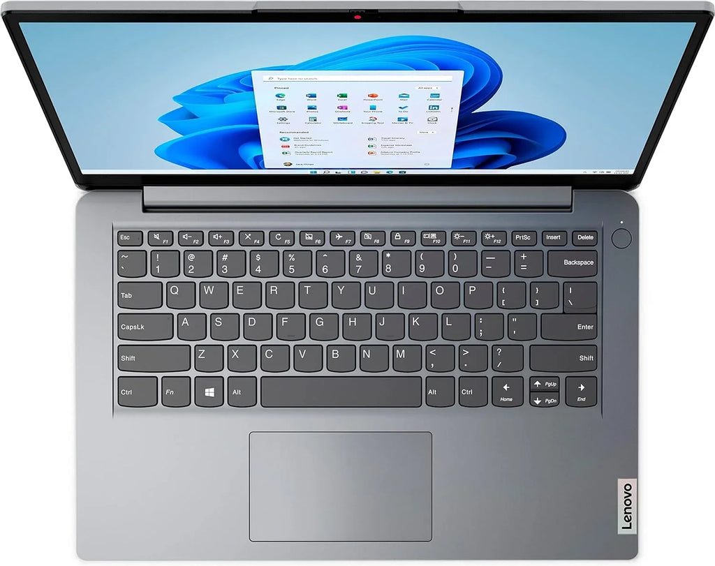 Lenovo IdeaPad 1i 14" Laptop Computer, Pentium Silver N5030 Processor, 4GB DDR4 RAM, 128GB eMMC + 64GB SD Card, WiFi 6, Bluetooth 5.1, 1-Year Office 365, Cloud Grey, Windows 11 S