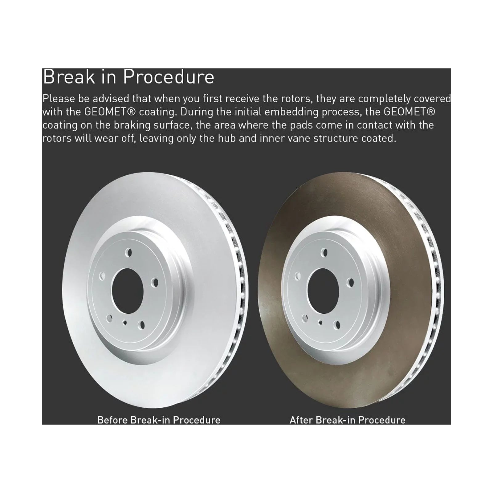 R1 Concepts Wdwh1 76060 R1 Concepts Brake Rotor Carbon Coated With Ceramic Pads Fits select: 2004-2007 TOYOTA HIGHLANDER, 2004-2009 LEXUS RX