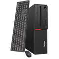 Lenovo ThinkCentre M800 SFF Desktop Computer PC, i5 6500 3.2GHz, 16GB DDR4 RAM, 512GB SSD, Built-in WiFi BT,DVD-RW, Wireless Keyboard Mouse,Windows 10 Pro (used)