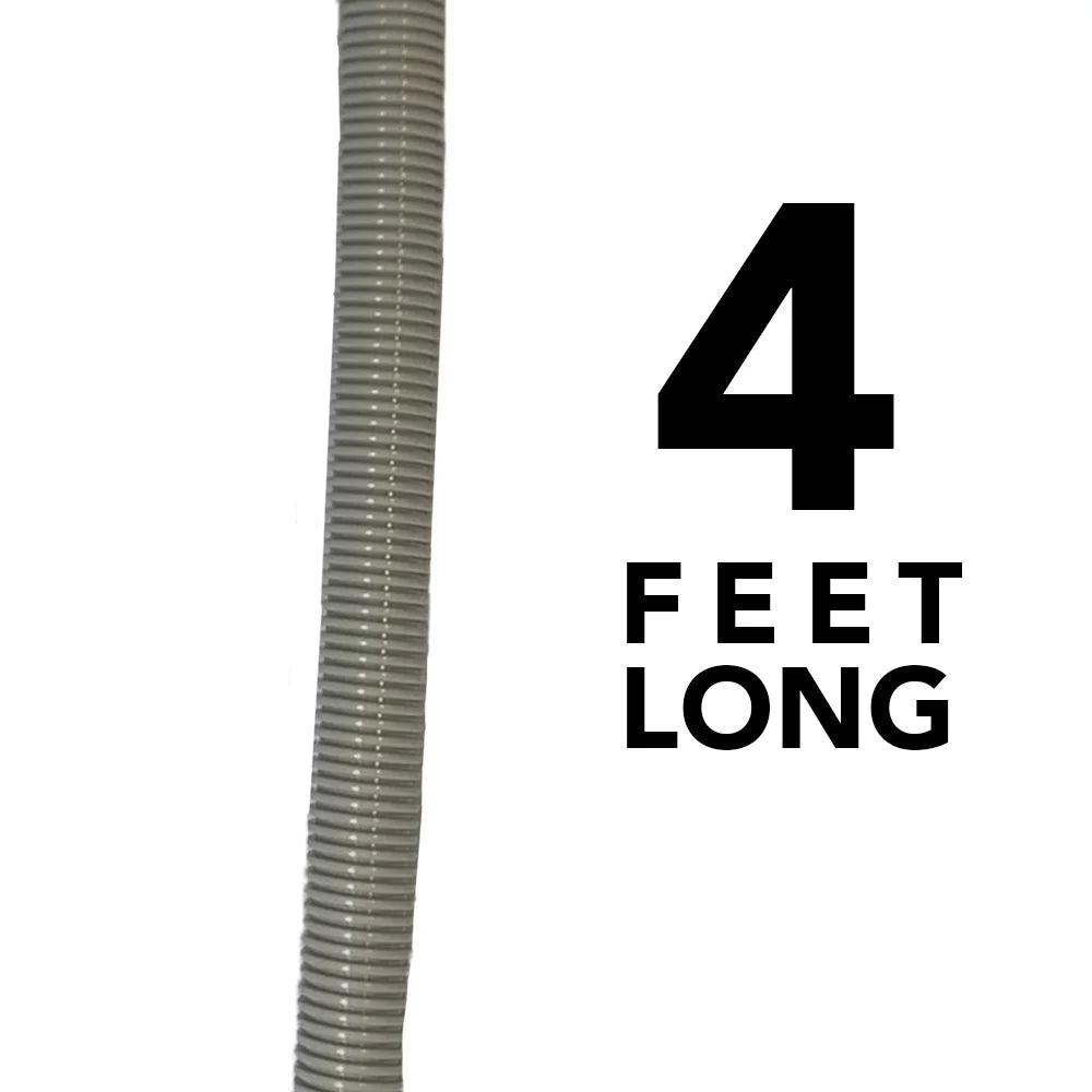 Puri Tech Vacuum Hose Navigator Pool Vac Ultra Aquabug 1.5in x 48ft Lt Gray 5 Pack