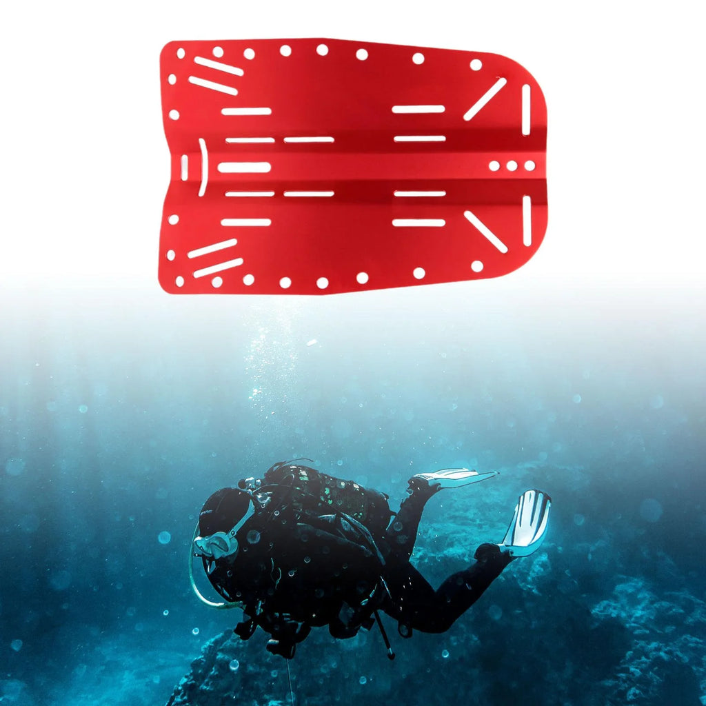 GARENDE Diver BCD Gear Universal Lightweight Snorkeling Plate Scuba Diving Backplate
