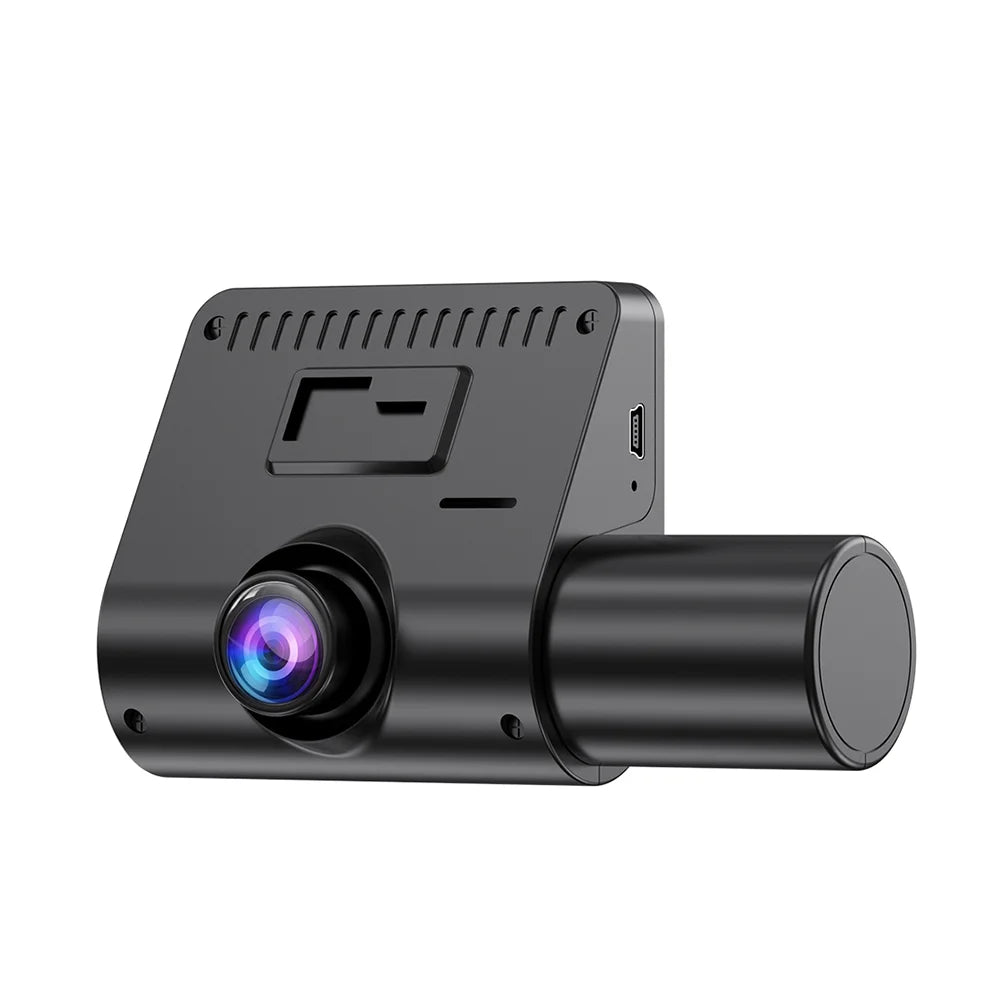 Pinnaco Dash Camera,Inside Rear Camera Dashcam Support 3-Lens Inside Rear Cam DVR Dash Camera Inch Screen 1080P DVR Dash Camera 2 Inch DVR 3-Lens 1080P 3-Lens 1080P Dash Nebublu