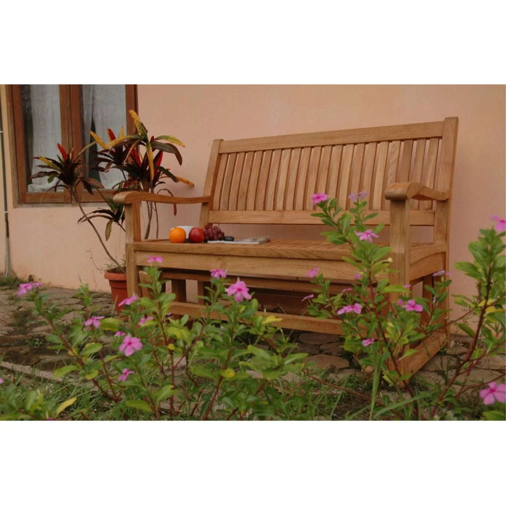 Anderson Teak 4 ft. Del-Amo Glider