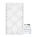 Pamlico Air 12x25x1 MERV 8 Pleated AC Furnace Air Filters. Quantity 6. (Actual Size: 11.75 x 24.75 x 0.75 Inches)