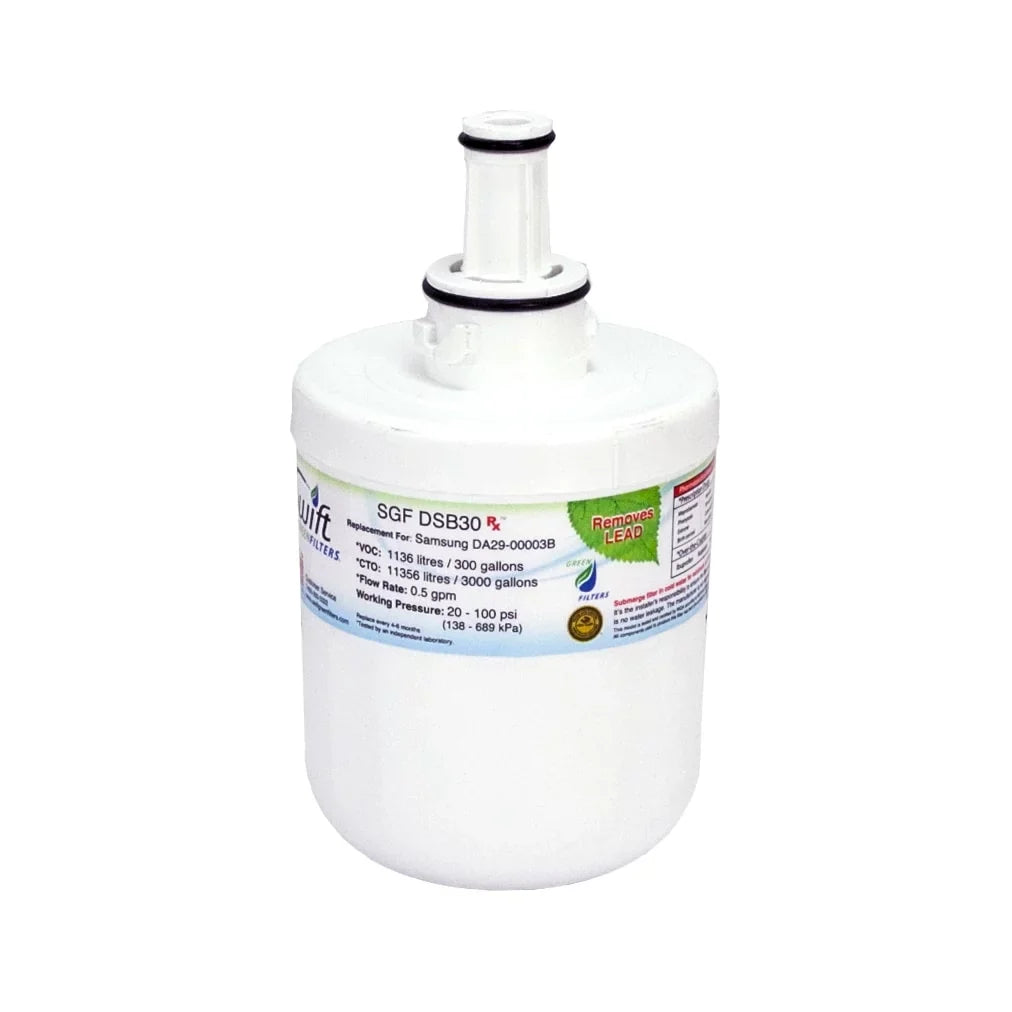Swift Green Filters SGF-DSB30 Rx Pharmaceutical Replacement for Samsung DA2900003G Refrigerators Water Filters(Pack of 3)