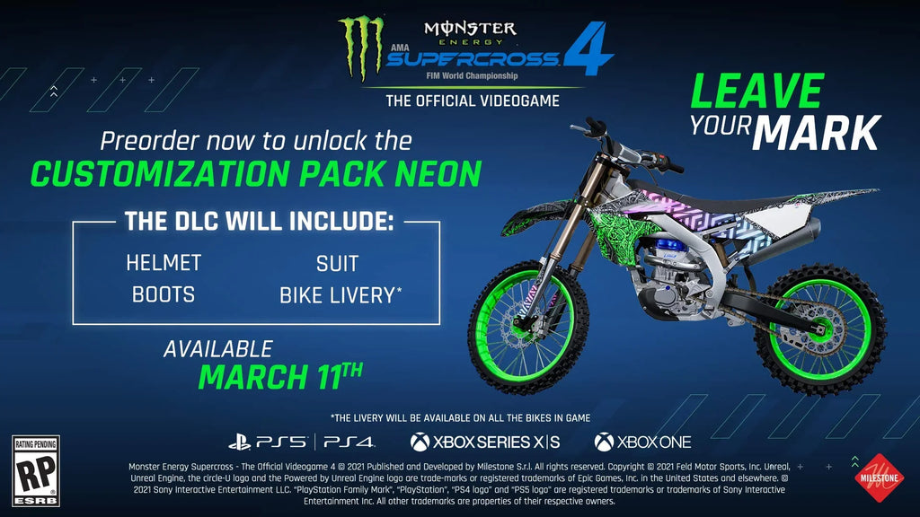 Monster Energy Supercross 4, THQ-Nordic, PlayStation 5