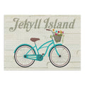 Jekyll Island, Georgia, Beach Cruiser and Basket (1000 Piece Puzzle, Size 19x27, Challenging Jigsaw Puzzle for Adults and Family, Made in USA)
