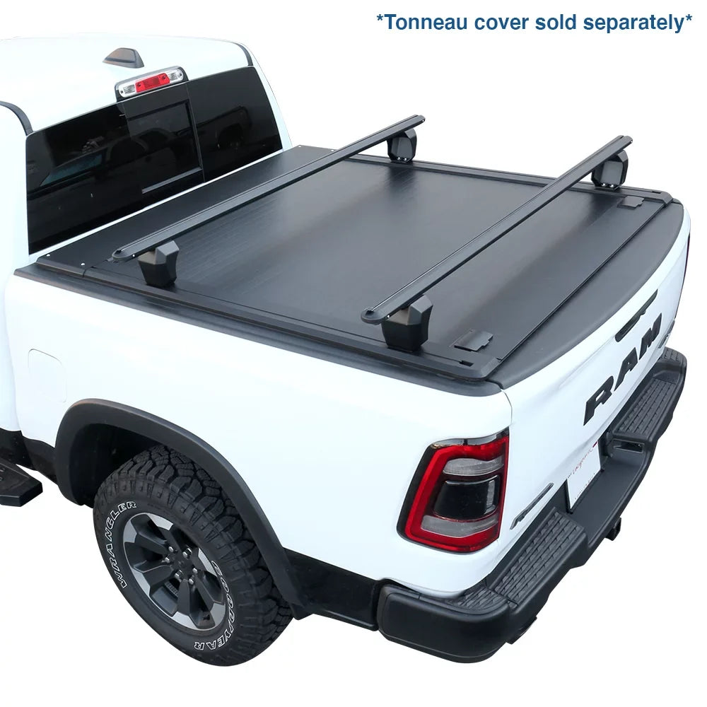 Syneticusa HD Adjustable Crossbar Truck Bed Towers Heavy Duty Cargo Rack Suitable with F150 Ram Silverado Tundra Titan