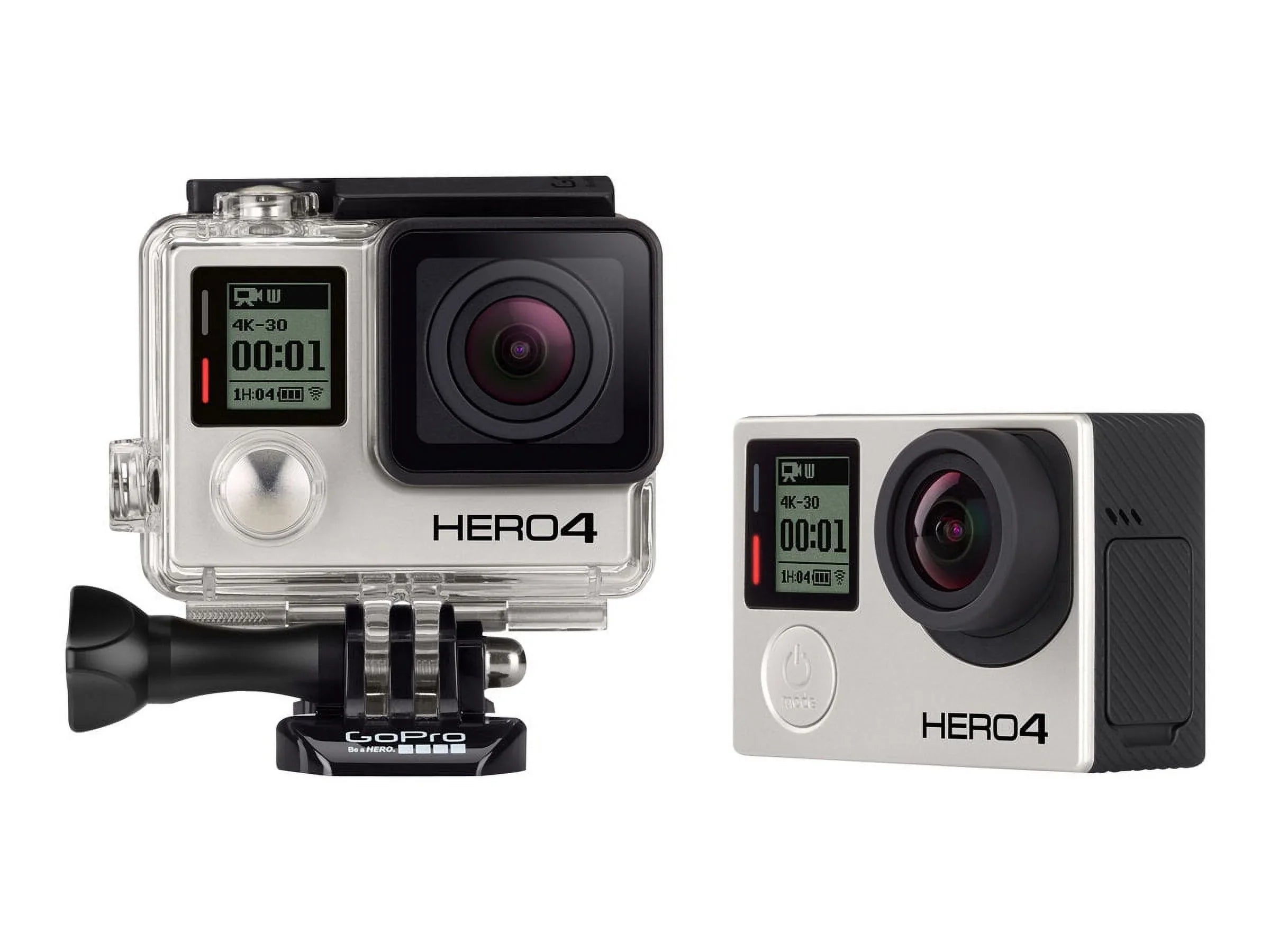 GoPro HERO4 - Black Edition - action camera - 4K - 12.0 MP - Wireless LAN, Bluetooth - underwater up to 131.2 ft