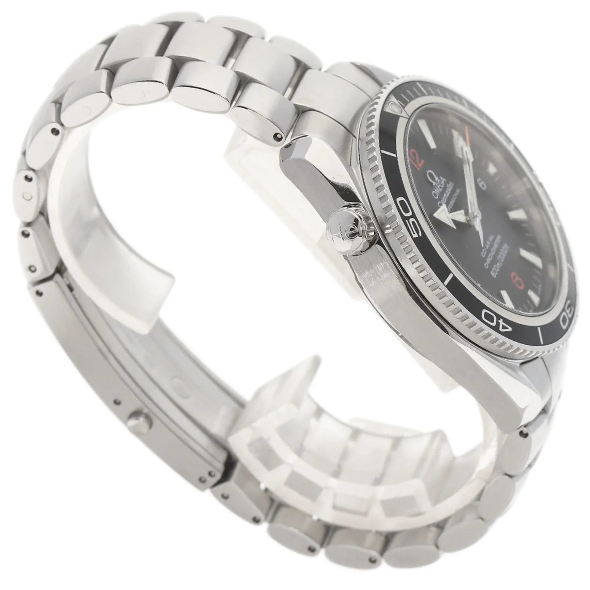 Pre-Owned Omega 2201.51 Seamaster Planet Ocean Co-Axial Watch Stainless Steel/SS Men's OMEGA (Good)