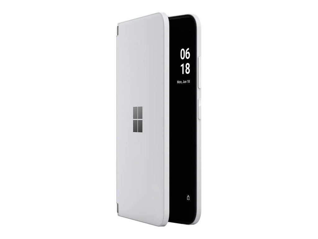 Microsoft Surface Duo 2 - 5G smartphone - dual-SIM - RAM 8 GB / Internal Memory 128 GB - OLED display - 8.3" 2688 x 1892 pixels (90 Hz) - 3x rear cameras 12 MP, 12 MP, 16 MP - front camera 12 MP - glacier