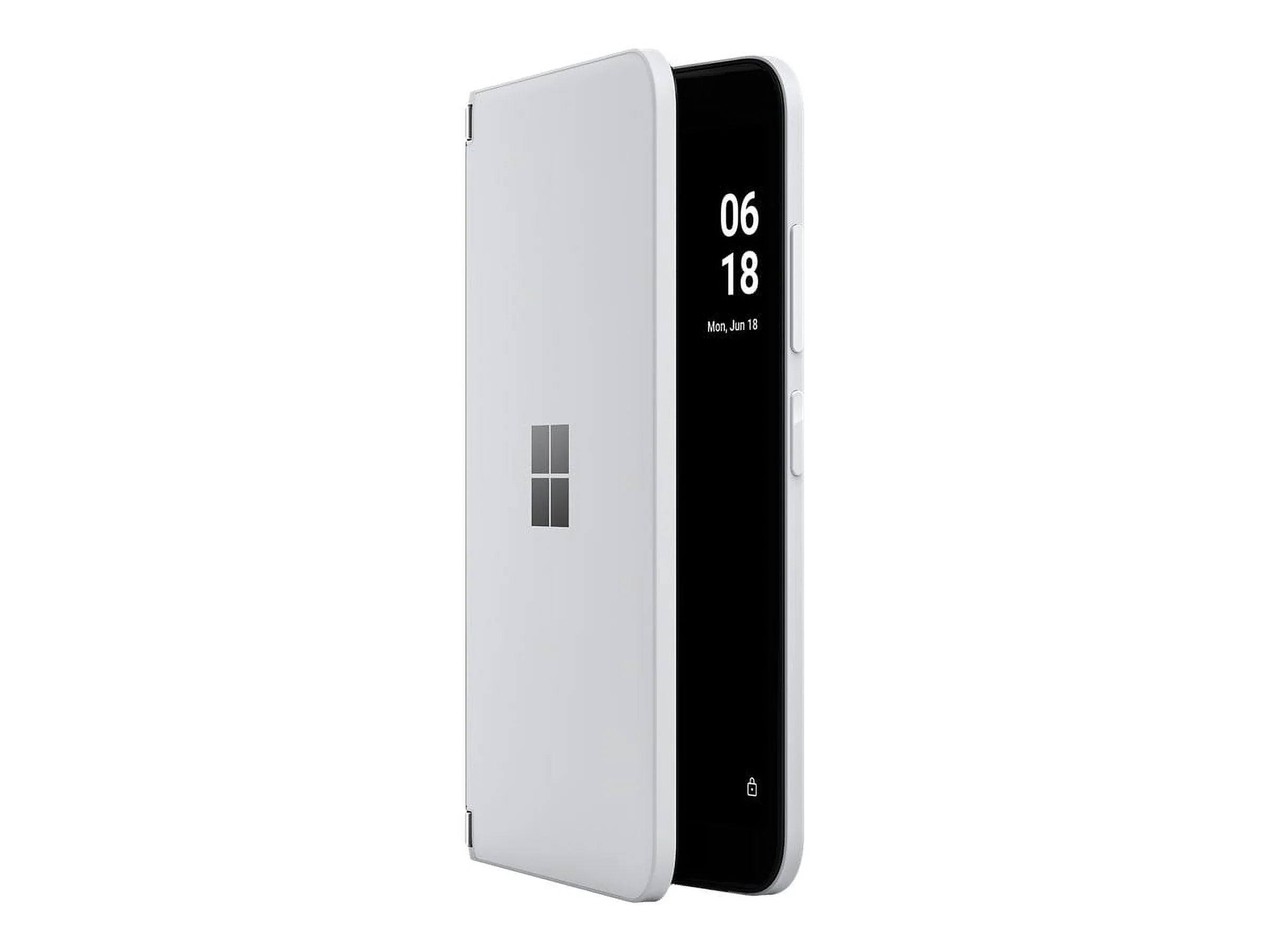 Microsoft Surface Duo 2 - 5G smartphone - dual-SIM - RAM 8 GB / Internal Memory 128 GB - OLED display - 8.3" 2688 x 1892 pixels (90 Hz) - 3x rear cameras 12 MP, 12 MP, 16 MP - front camera 12 MP - glacier