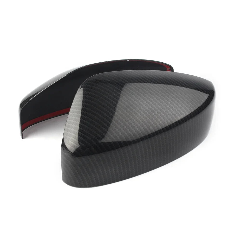 ZS Car Rearview Rear View Mirror Protection Trim For 2017 2018 2019 Mazda CX-5 ABS 2Pcs Carbon Fiber Styling