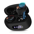 UrbanX True Wireless Bluetooth Earbuds + Charging Case, Black, Dual Connect, IPX5 Water Resistance, Bluetooth 5.2 Connection, Balanced, Bass Boost Matching with Lenovo Tab M10
