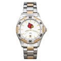 UNIV OF LOUISVILLE ALL-PRO MEN'S TWO-TONE WATCH QUL153