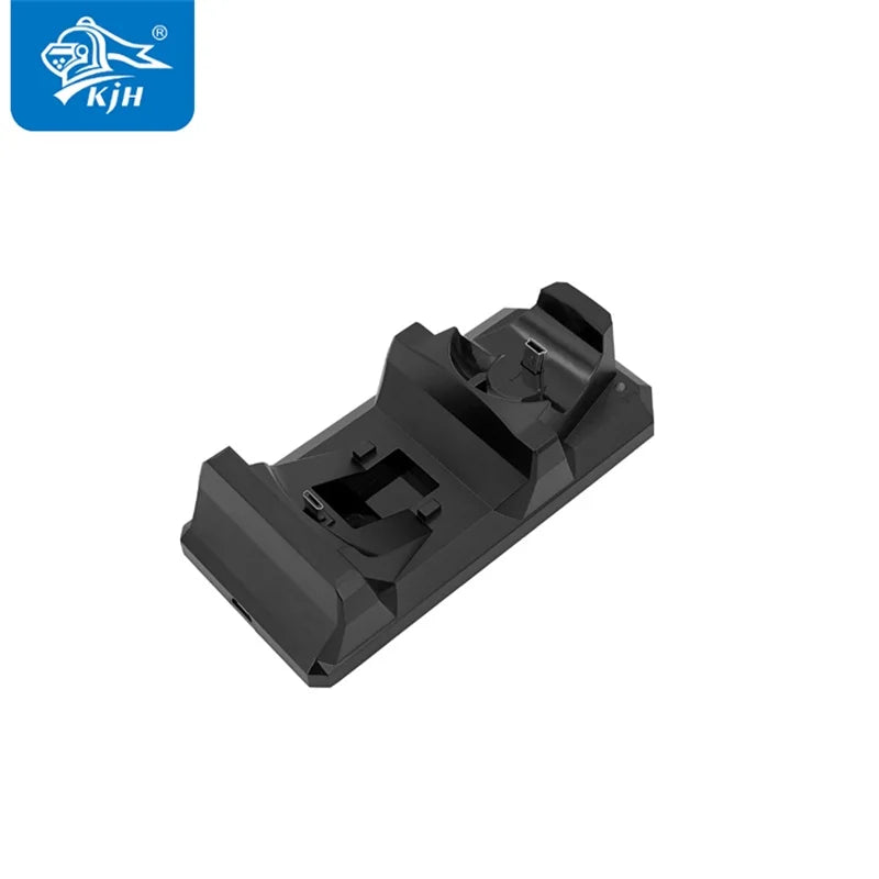 Cooling Fan Charger Vertical Stand Organizer for PS4 Controller