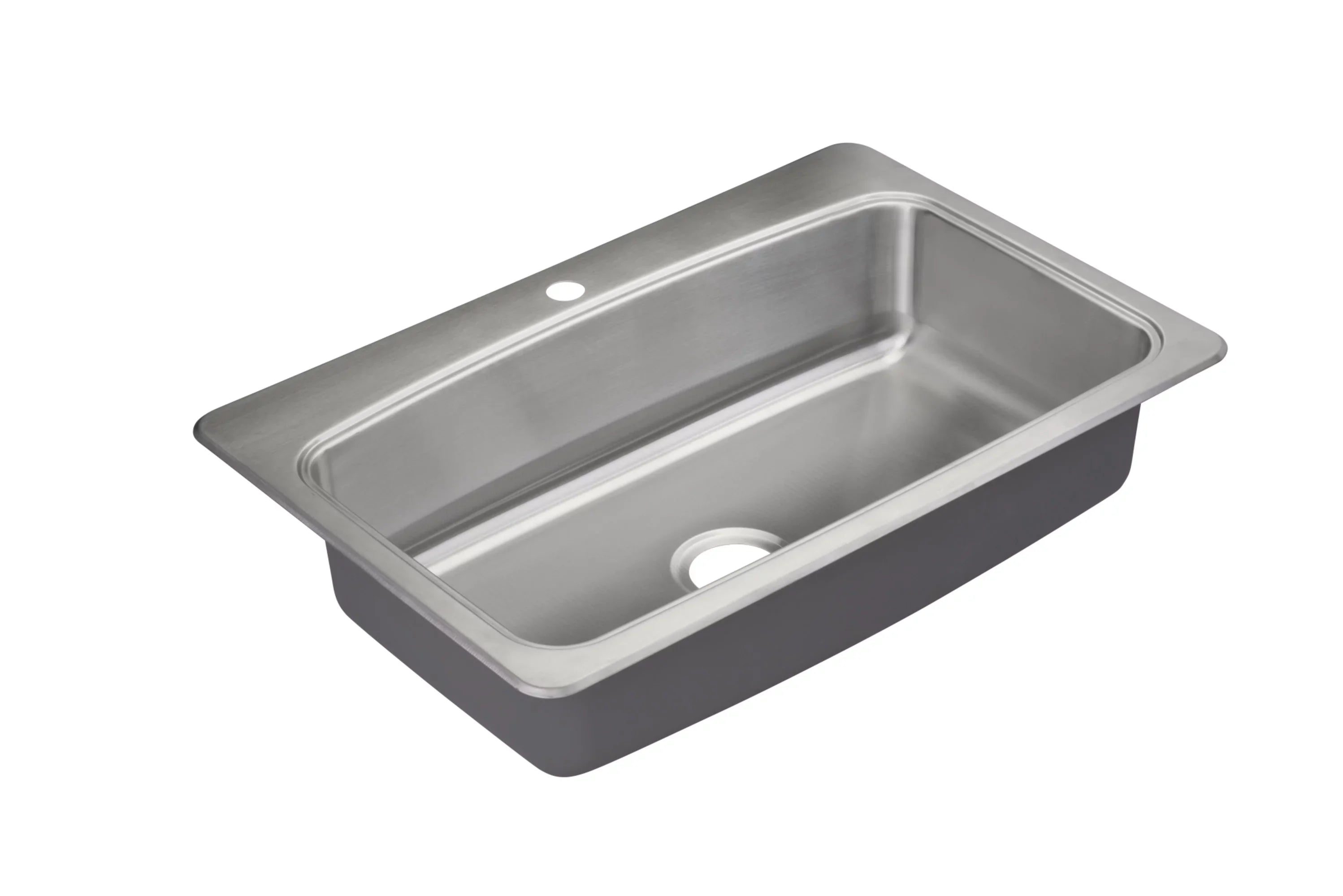 Proflo Pfsr1b332261 Bealeton 32-15/16" Drop In Single Basin Stainless Steel Kitchen Sink -
