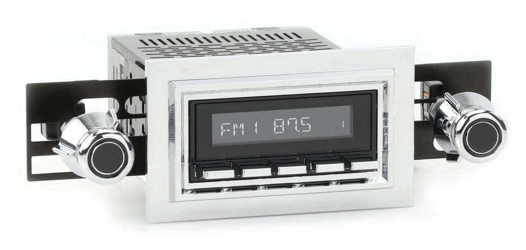 RetroRadio Fitting with 1977-85 Mercury Capri Features Include Bluetooth, AUX, AM/FM LABC-M1-121-55P-75PMC3