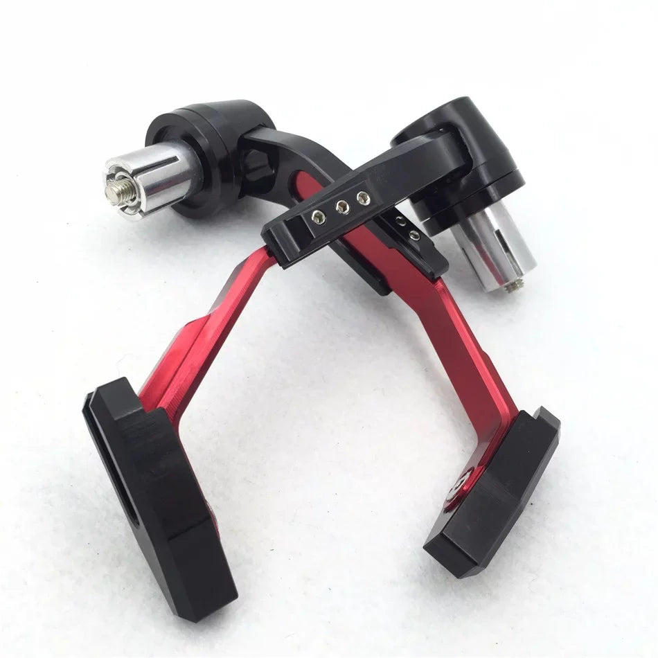 HTT-MOTOR Motorcycle Adjustable Angel Length Red Black Total CNC 22mm Protector Proguard Pro Brake Clutch Levers Protect Guard For Suzuki GSX GSXR Hayabusa RM DR Kawasaki Ninja Aprilia Climber