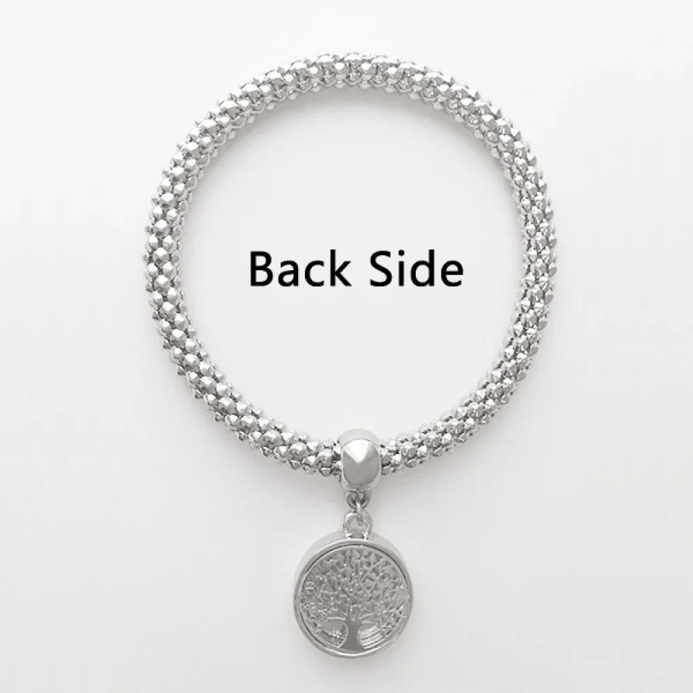 St. Petersburg Russia National Symbol Sliver Bracelet Pendant Jewelry Chain Adjustable Bangle