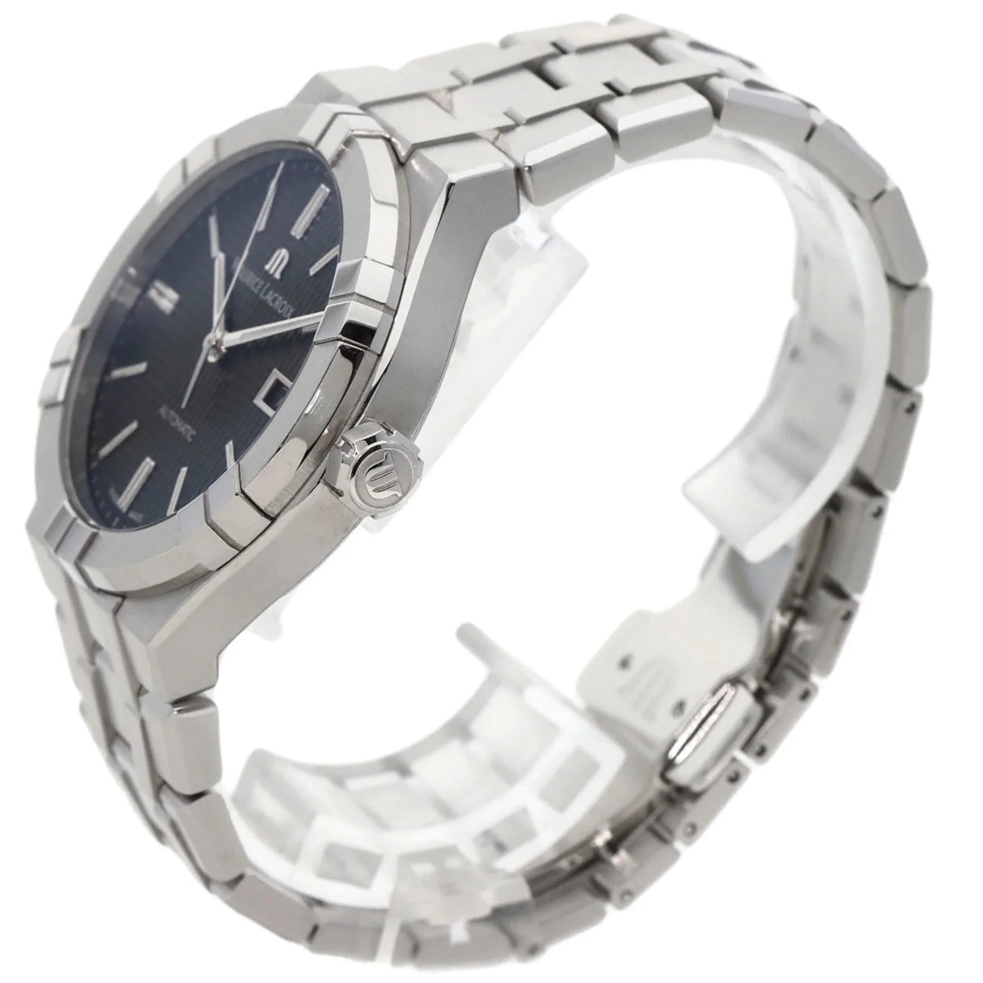 Pre-Owned Maurice Lacroix AI6008 Icon Watch Stainless Steel SS Men's MAURICE LACROIX (Good)