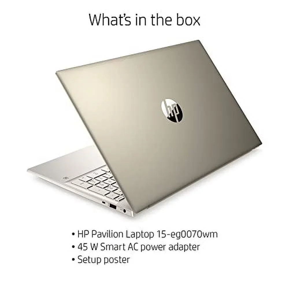 2022 HP Pavilion 15.6" FHD Touchscreen Laptop 11th Gen i7-1165G7 16GB DDR4 512GB NVMe SSD Iris Xe Graphics HDMI USB-C WiFi-6 Bluetooth Backlit Keyboard Windows 10 Home w/ RATZK 32GB USB