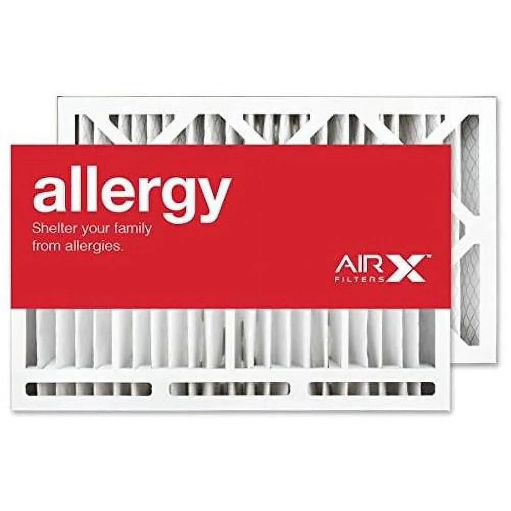 16X25x5 MERV 11 HVAC AC Furnace Air Filter Replacement For Goodman Amana -1056 AMP--1056, Allergy 2-Pack, Made In The